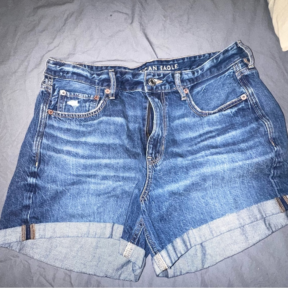 NWOT American Eagle Outfitters Women's Blue Tomgirl Shorts
